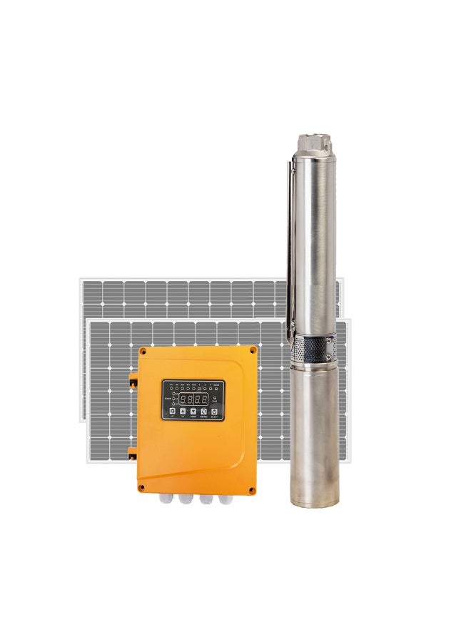 Maxima Solar Water Pump SPW8-9P-X-3K AC/DC – High Efficiency 3kW Solar Pump for Agriculture, Irrigation, Borewell & Water Supply Applications - Image 1